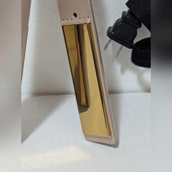 TYME | Iron Pro 2 in 1 Curling Iron & Straightener 1 Inch Titanium Plates - Rose - Picture 5 of 14